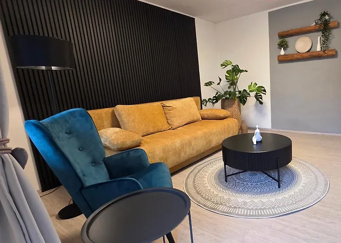 68m2 Mit Pool Und Garten 公寓 Mosing